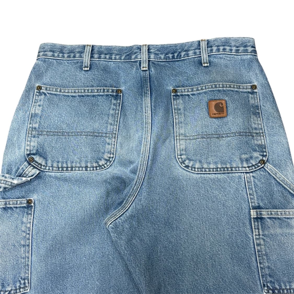 빈티지 칼하트 B73 더블니 연청 faded 상품이미지4