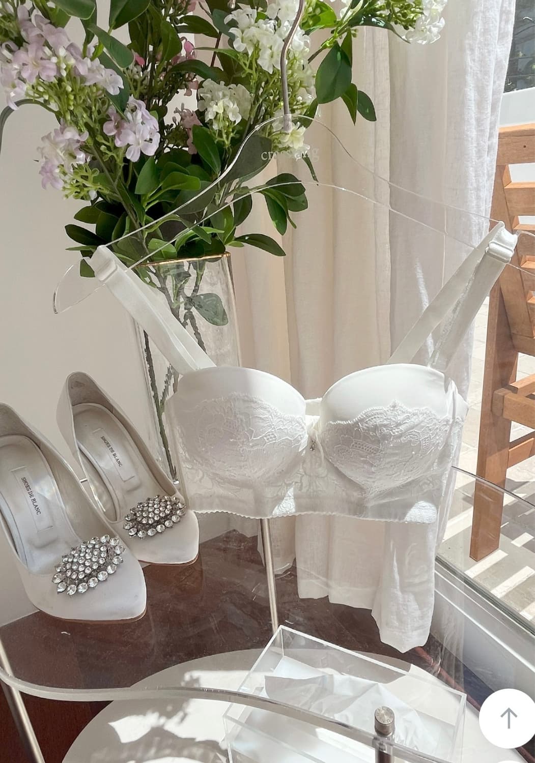 크라시앙 르미엘 3cm 오프숄더 웨딩브라 상품이미지1