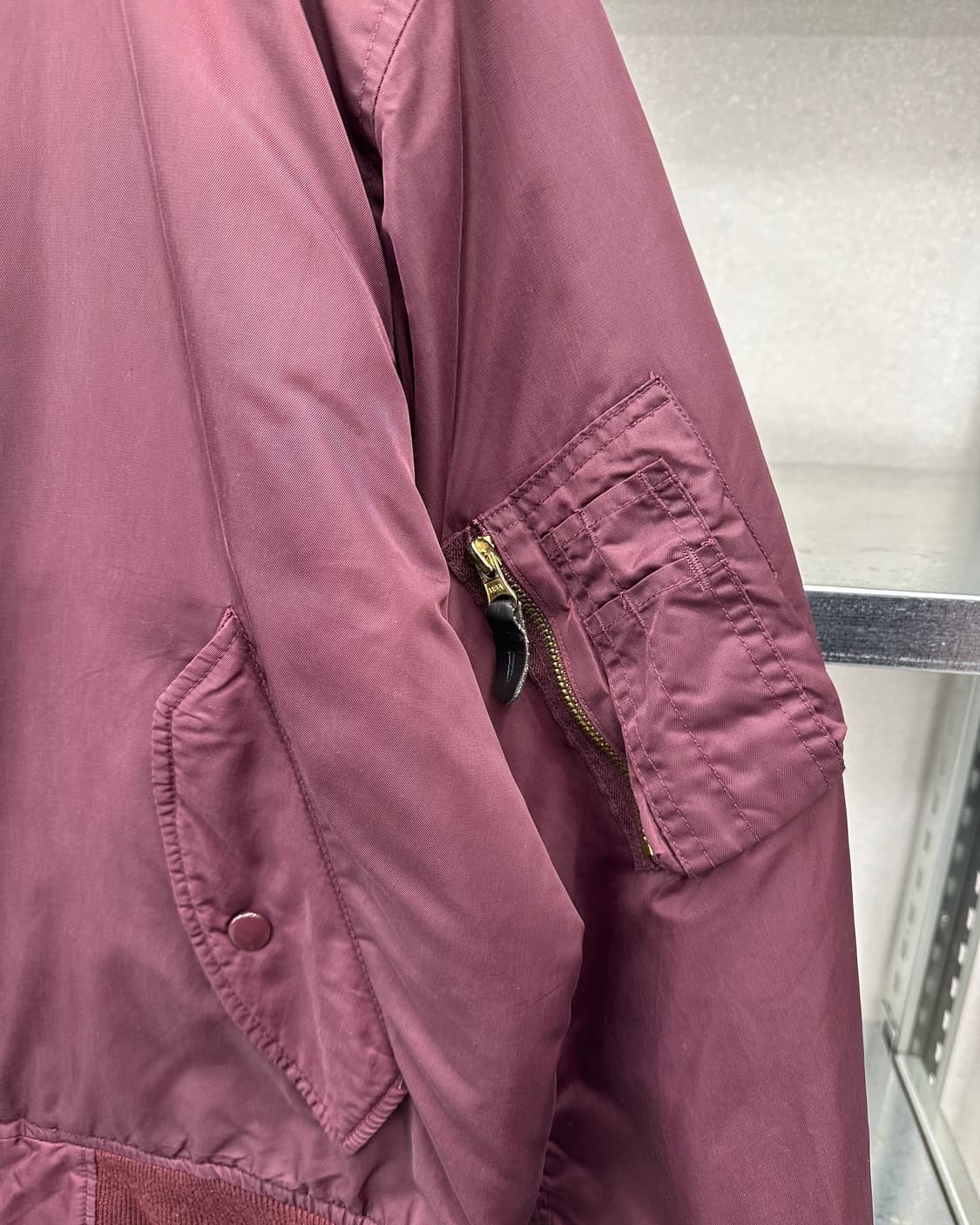 (M오버)빈티지 MA-1 항공점퍼-M1593 상품이미지4