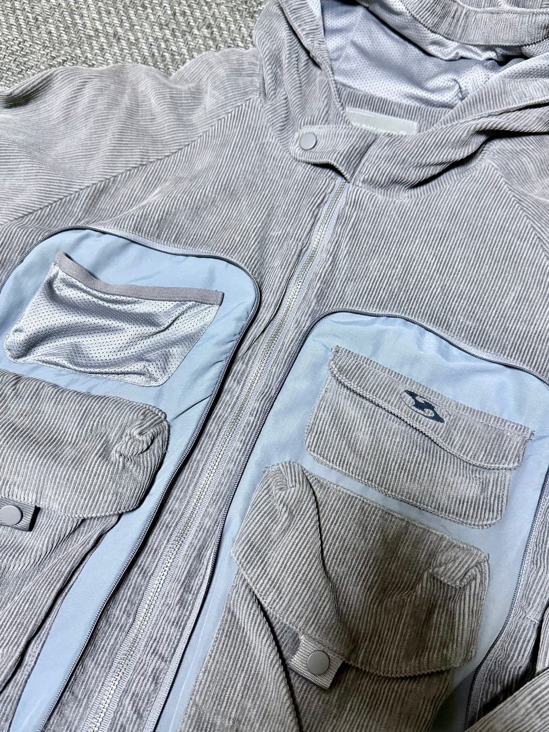 23FW 산산기어 코듀료이 자켓 그레이 1사이즈 상품이미지4