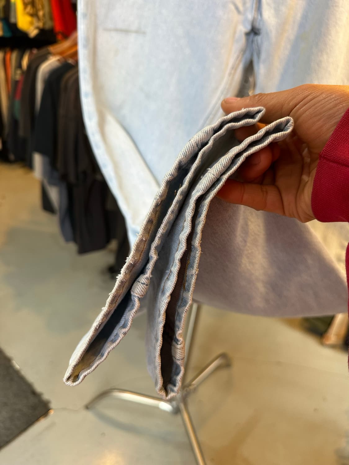 90s 리바이스501 데님 팬츠 36x32 made in usa 상품이미지5