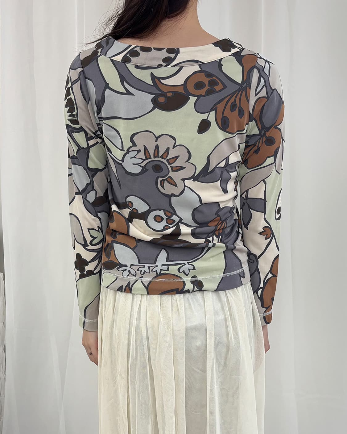 if lotus pop art painting t-shirts 상품이미지10