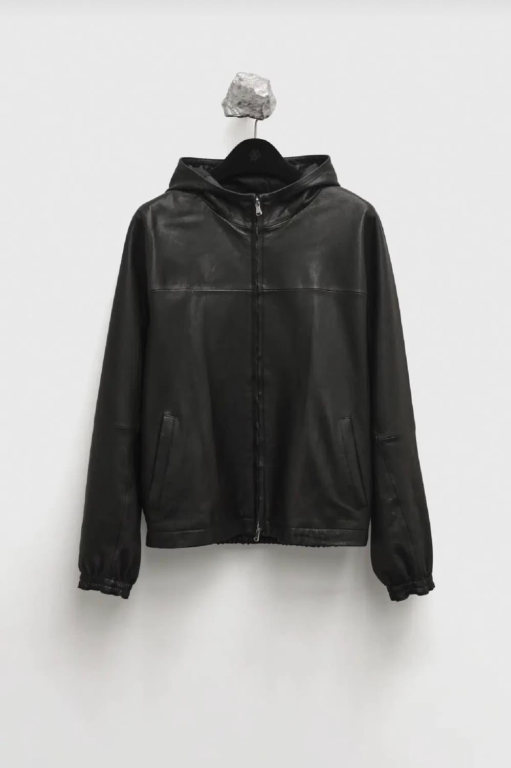 유스 / 25FW Leather Hooded Jumper / M 상품이미지1