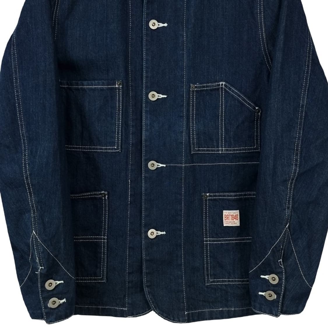 [빈티지] 데님 워크 자켓 청자켓 M18276 상품이미지5