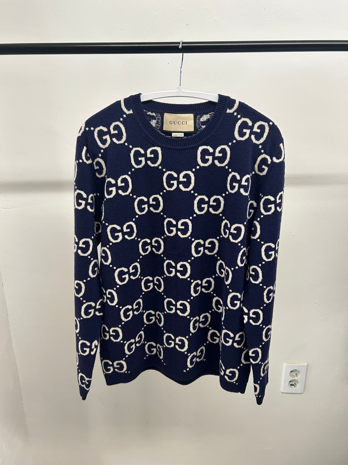 (100) 구찌 자카드 니트 상품이미지1