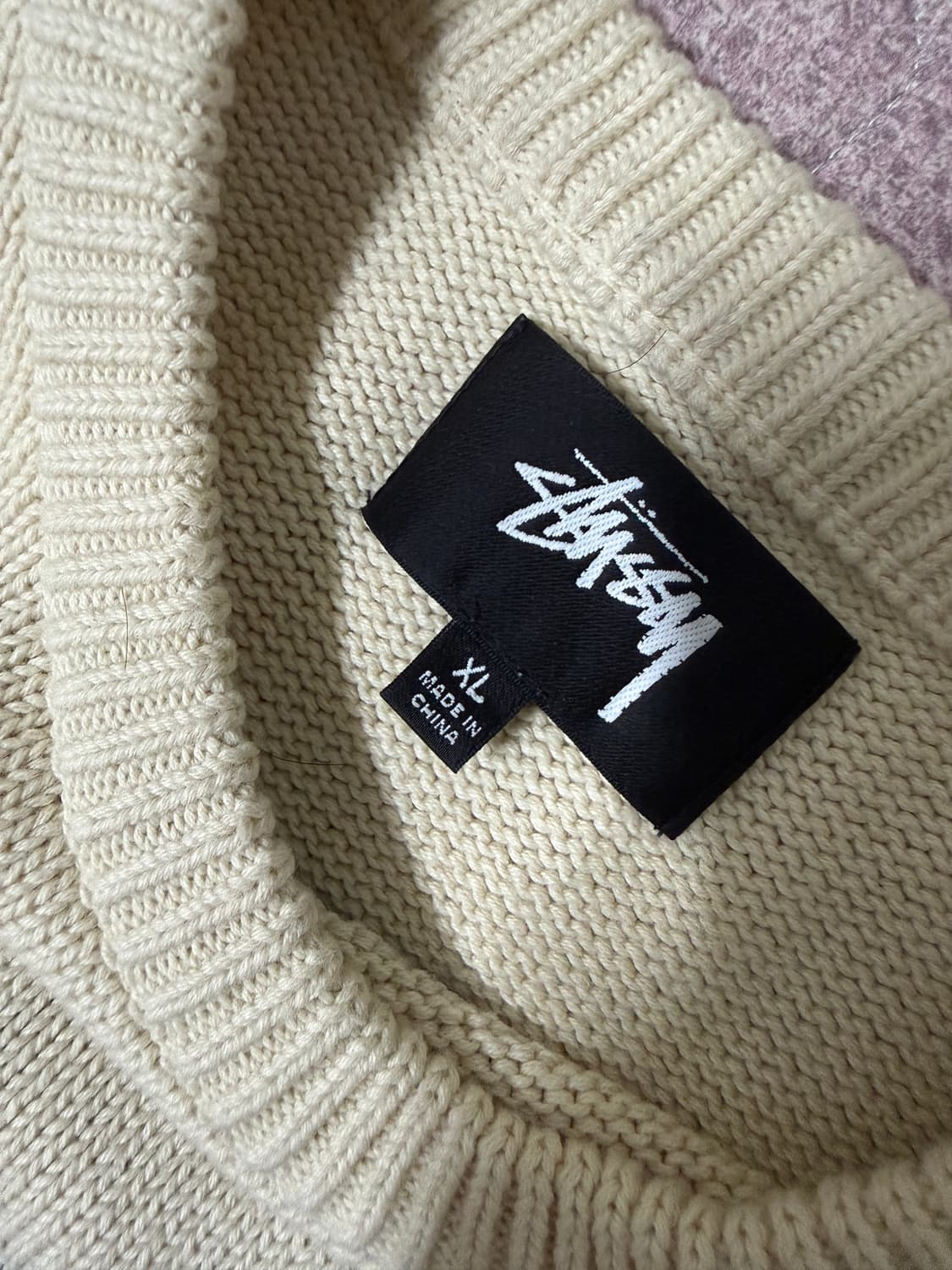 스투시 컬리 니트 XL 상품이미지2