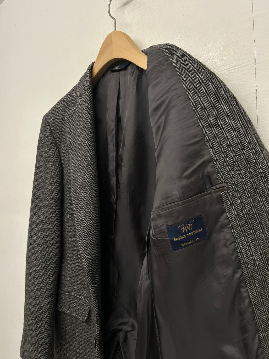 부룩스브라더스 헤링본 울 자켓 상품이미지5