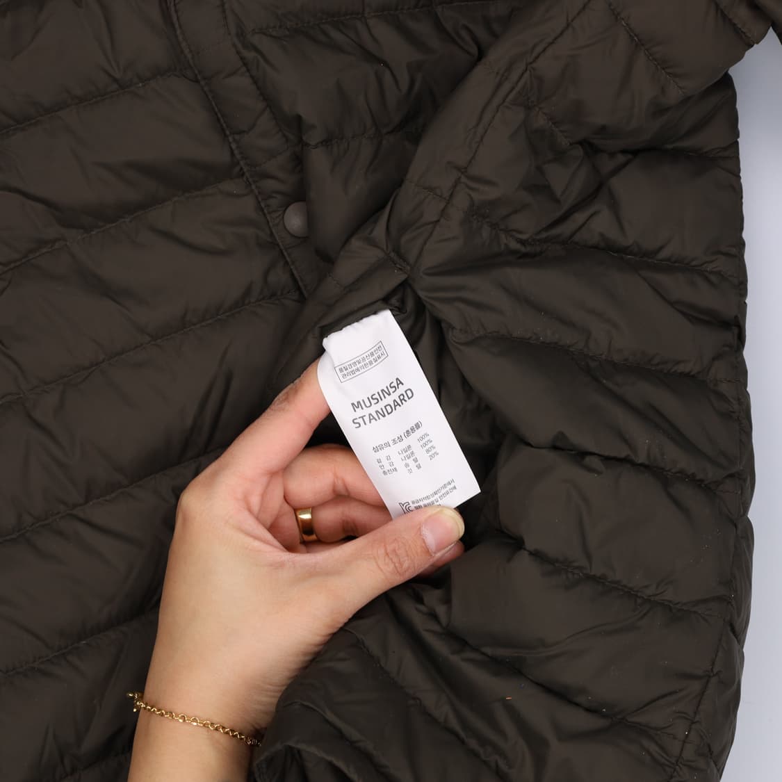 M 무신사 라이트다운 경량패딩 0224H1 상품이미지4