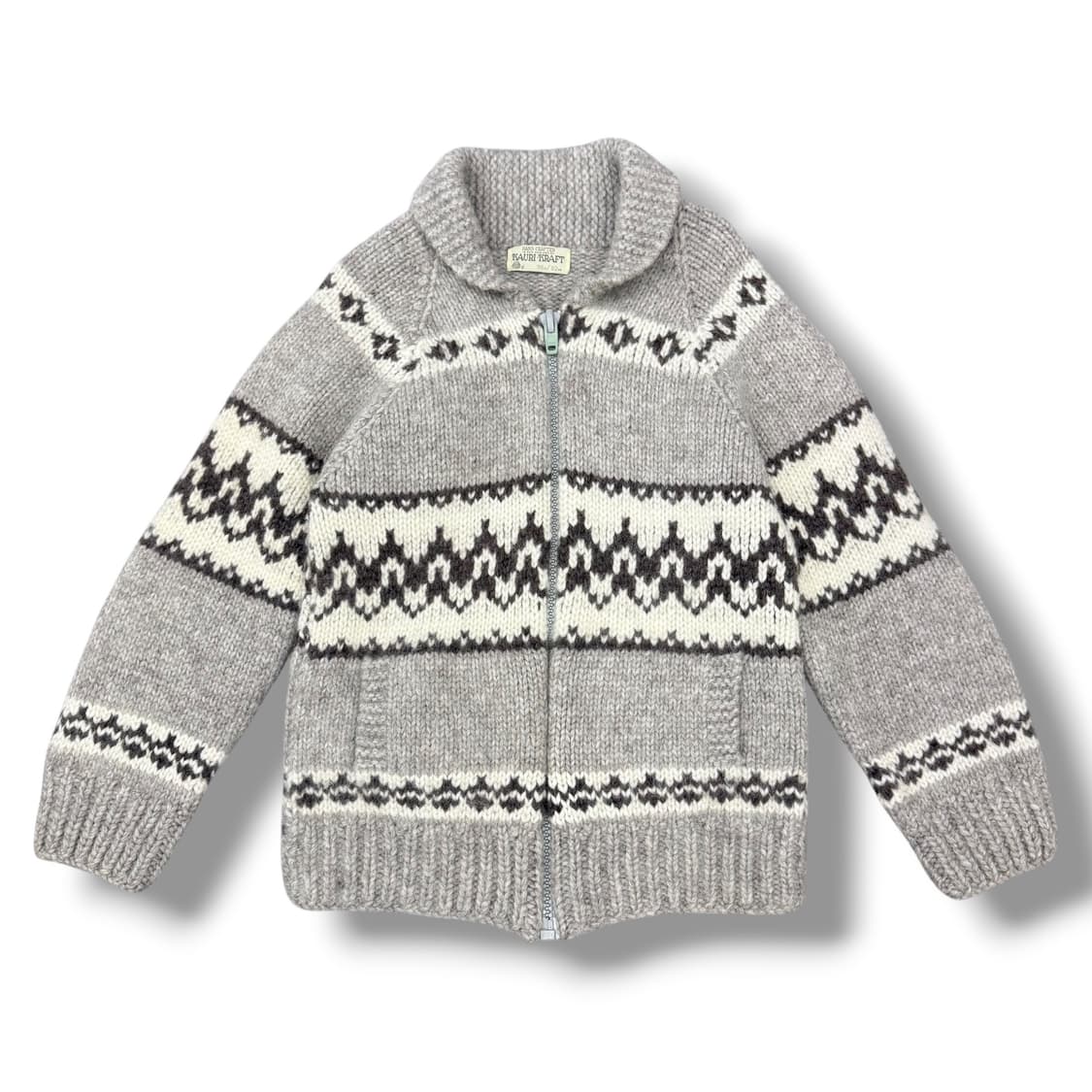 뉴질랜드 핸드메이드 코위찬 울자켓 상품이미지1