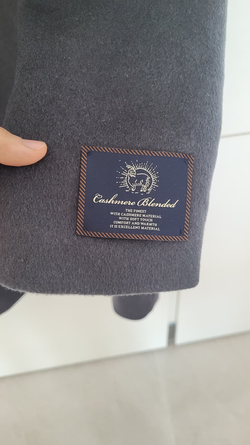 앤드지  캐시미어  남성코트  -새상품 상품이미지4