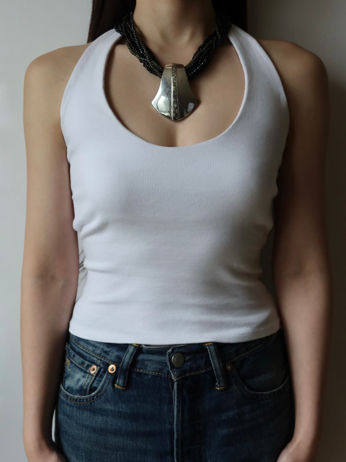 black object necklace 상품이미지2