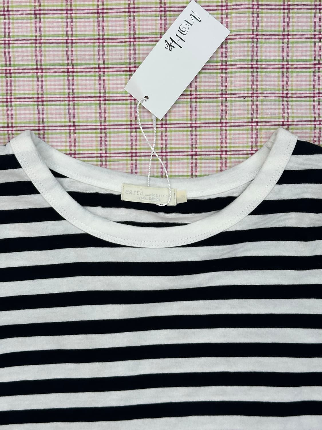 스트라이프 롱 슬리브  상품이미지4