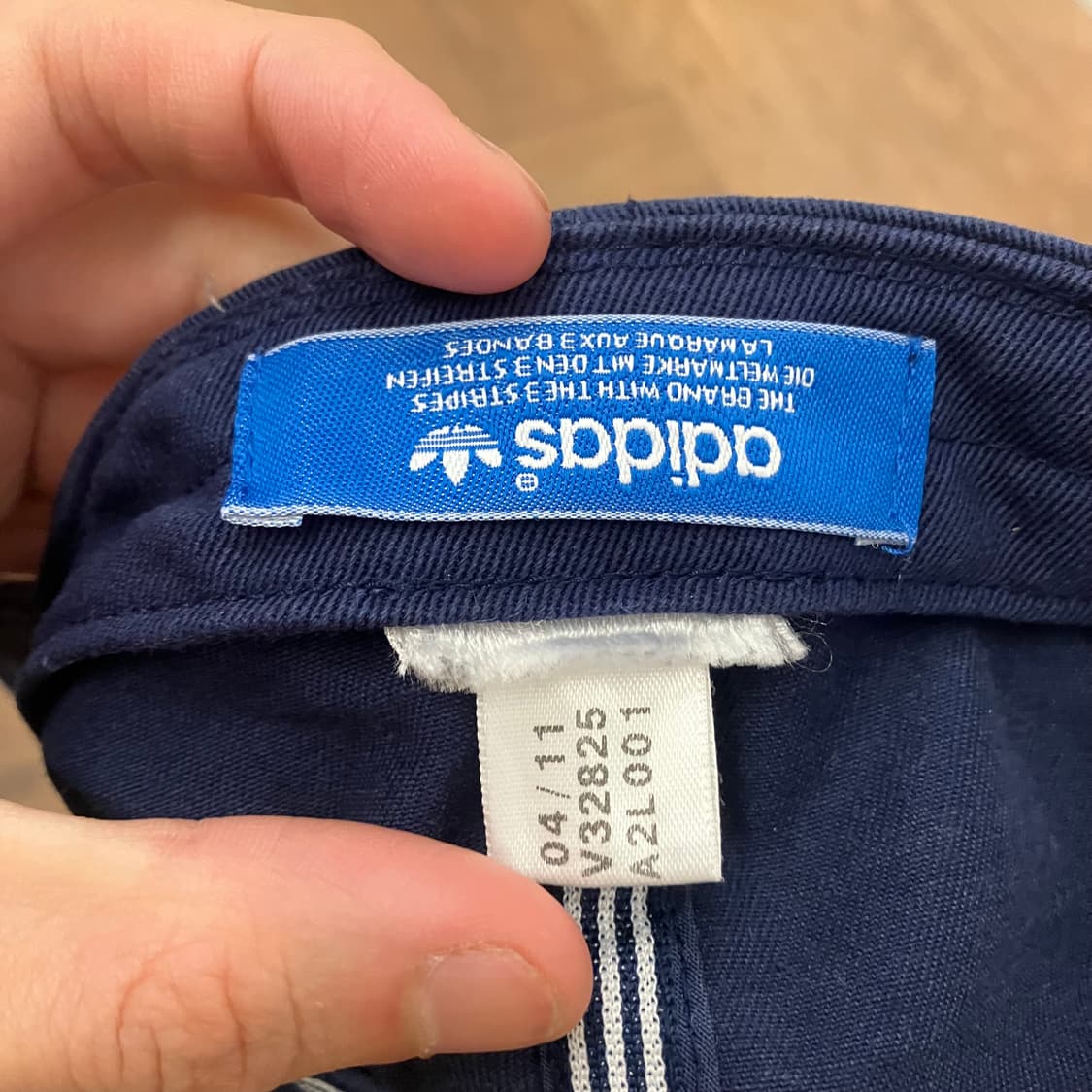 N23 아디다스 볼캡 모자 네이비 상품이미지4