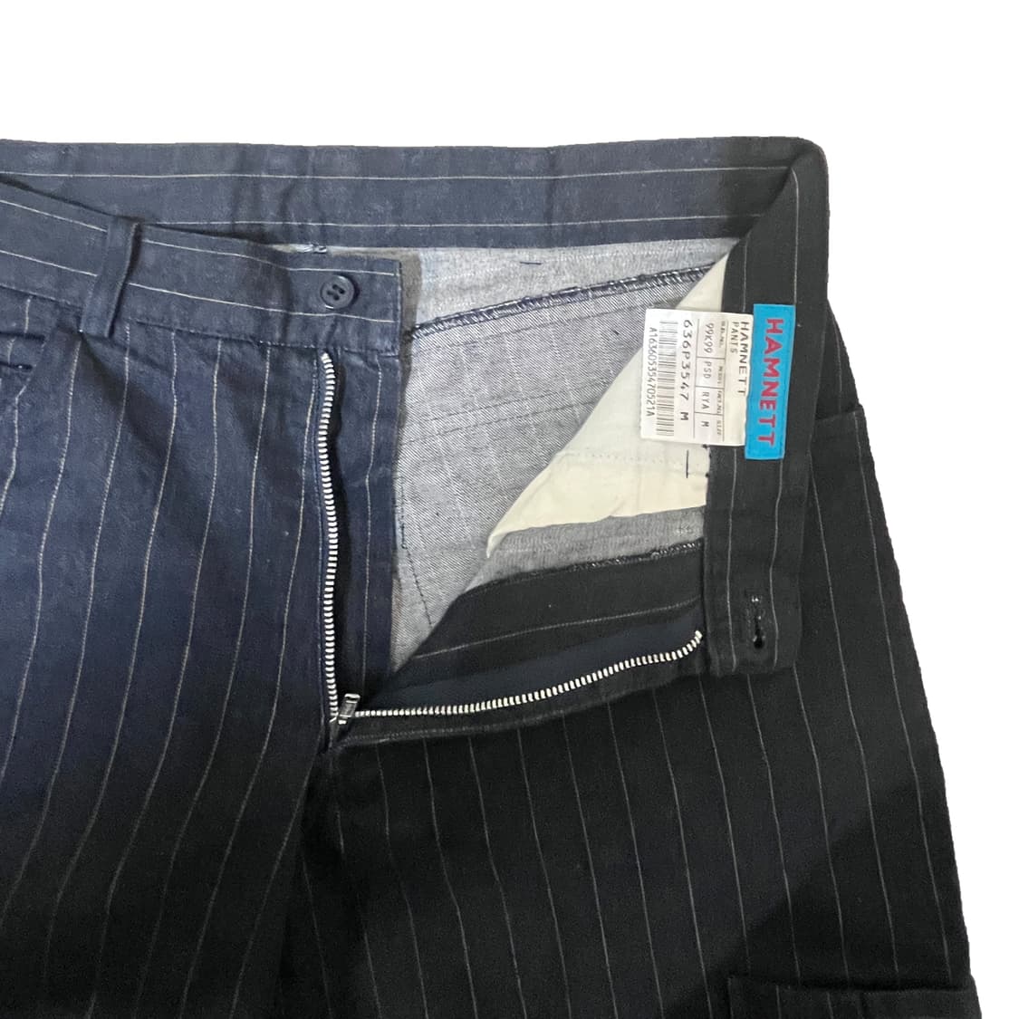 캐서린 햄넷 스트라이프 부츠컷 데님 상품이미지3