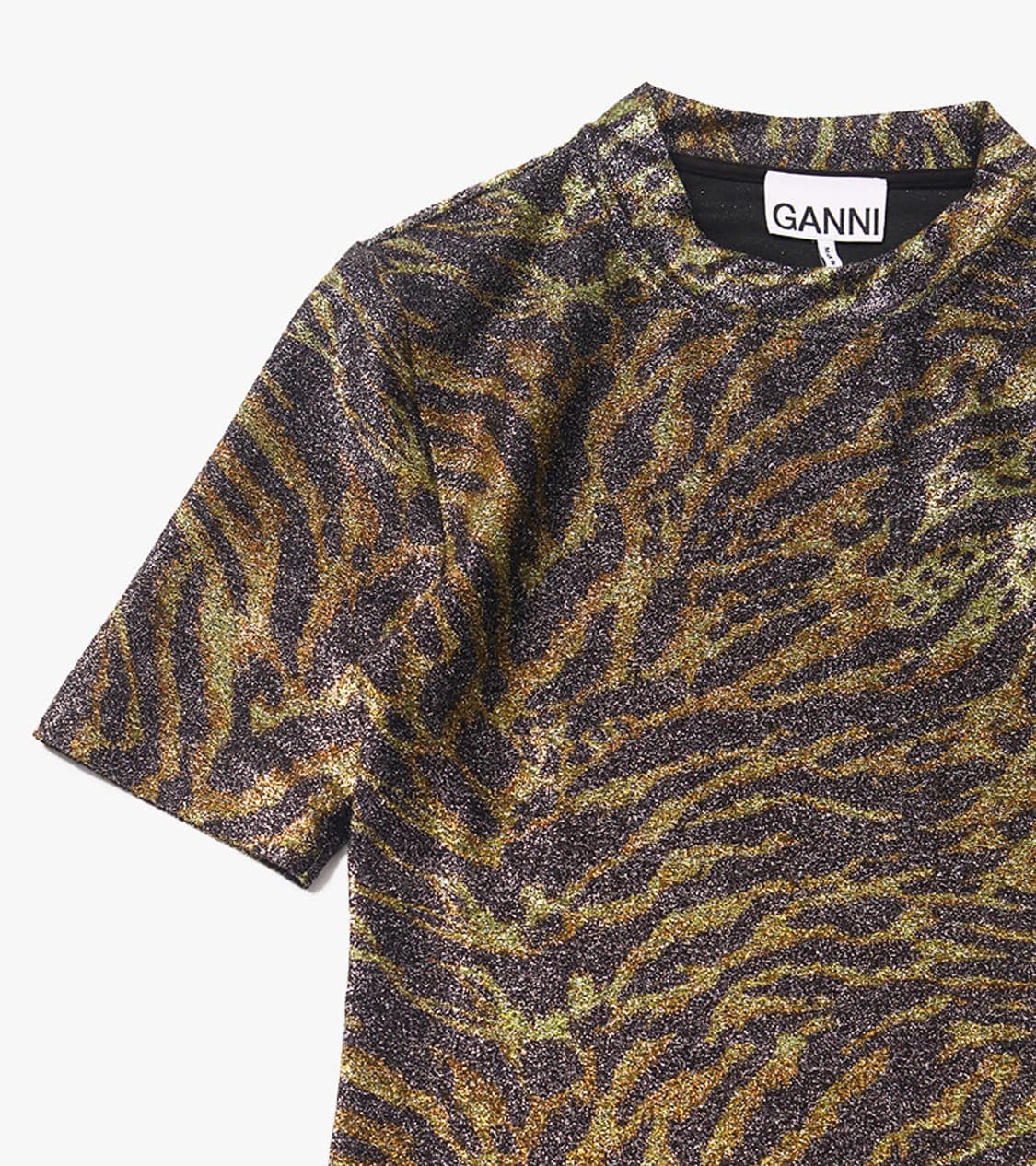 GANNI - LEOPARD PATTERN T SHIRT 상품이미지7