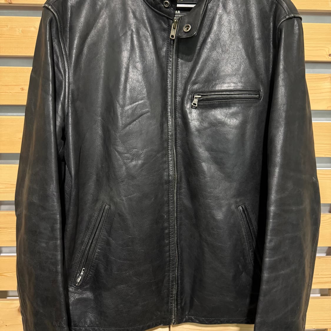 폴로 가죽 자켓 상품이미지6