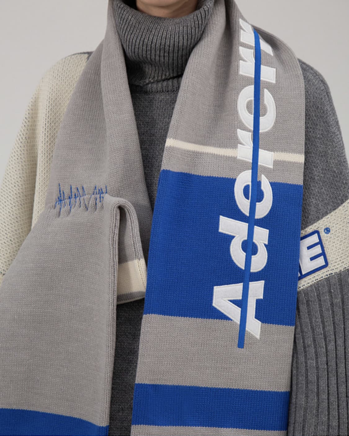 (희귀 매물없음) 아더에러 19FW 머플러 그레이 새상품 상품이미지7