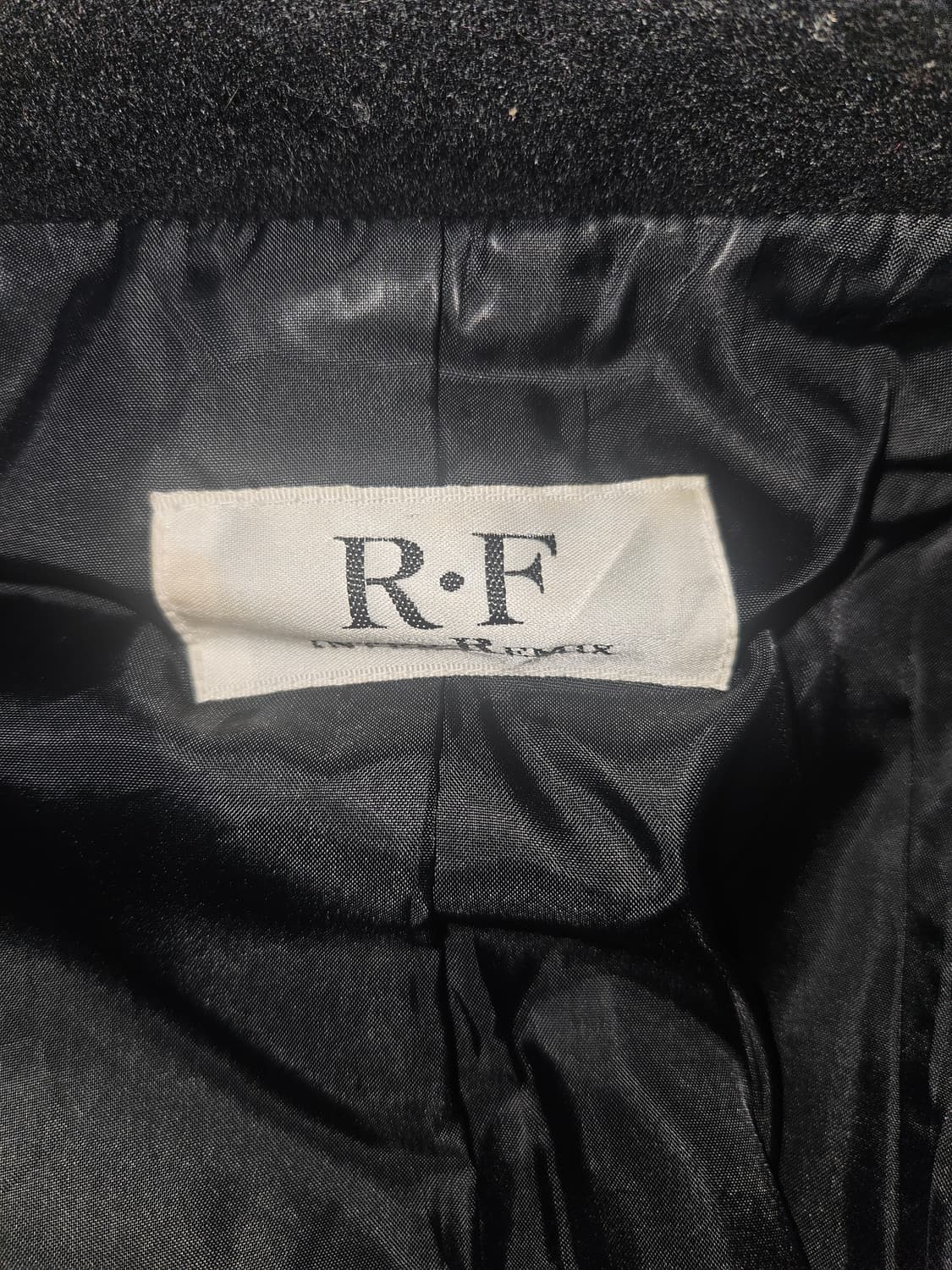 RF 공겜여주 히메 더블버튼 블랙코트 상품이미지3