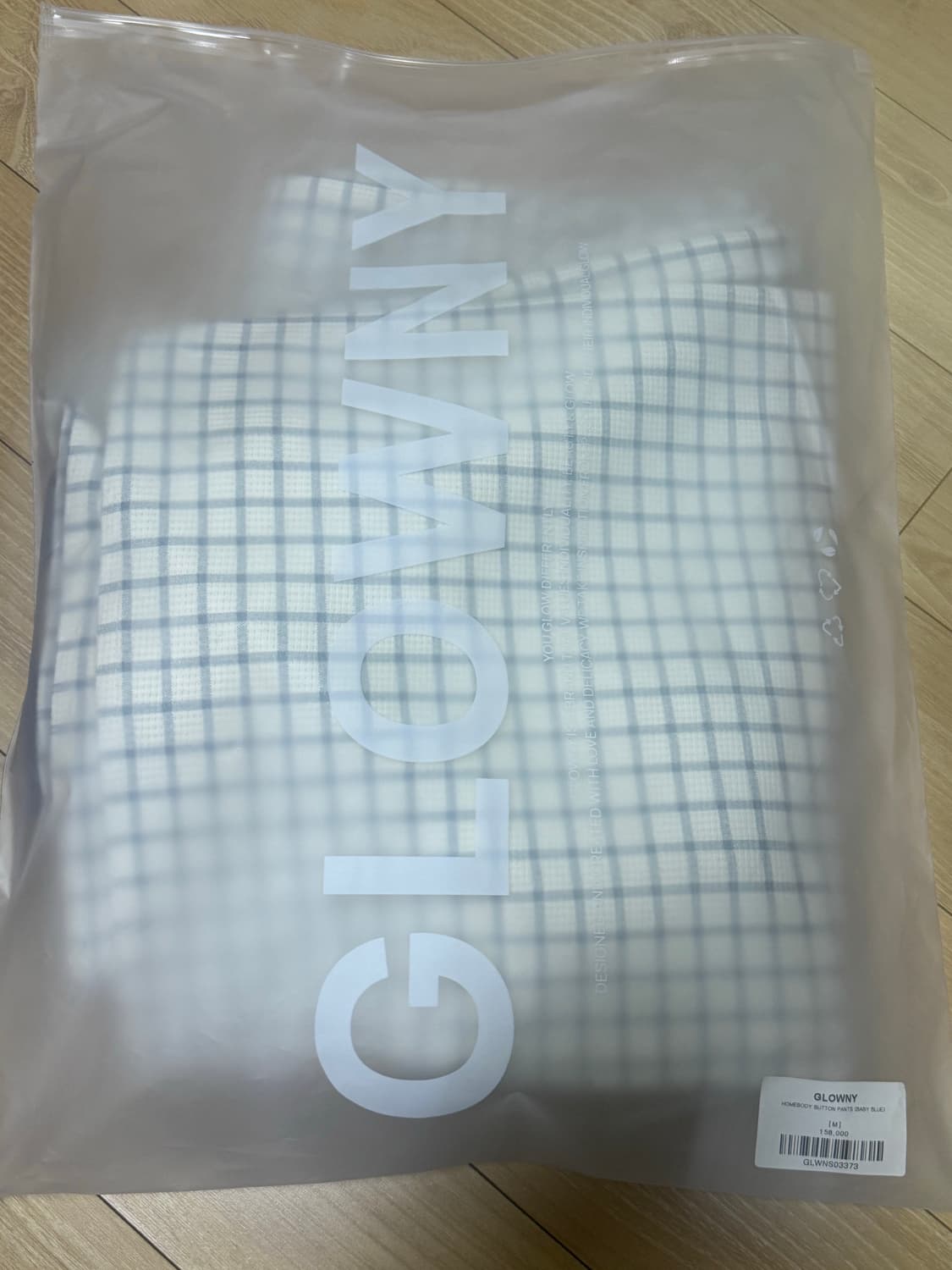 HOMEBODY BUTTON PANTS (BABY BLUE) 상품이미지3