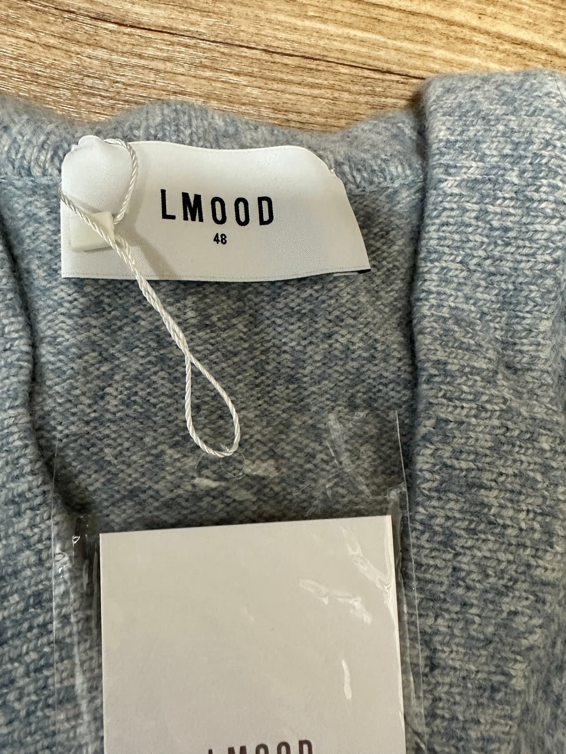 [48] 엘무드 휘황 가디건 애쉬블루 상품이미지3