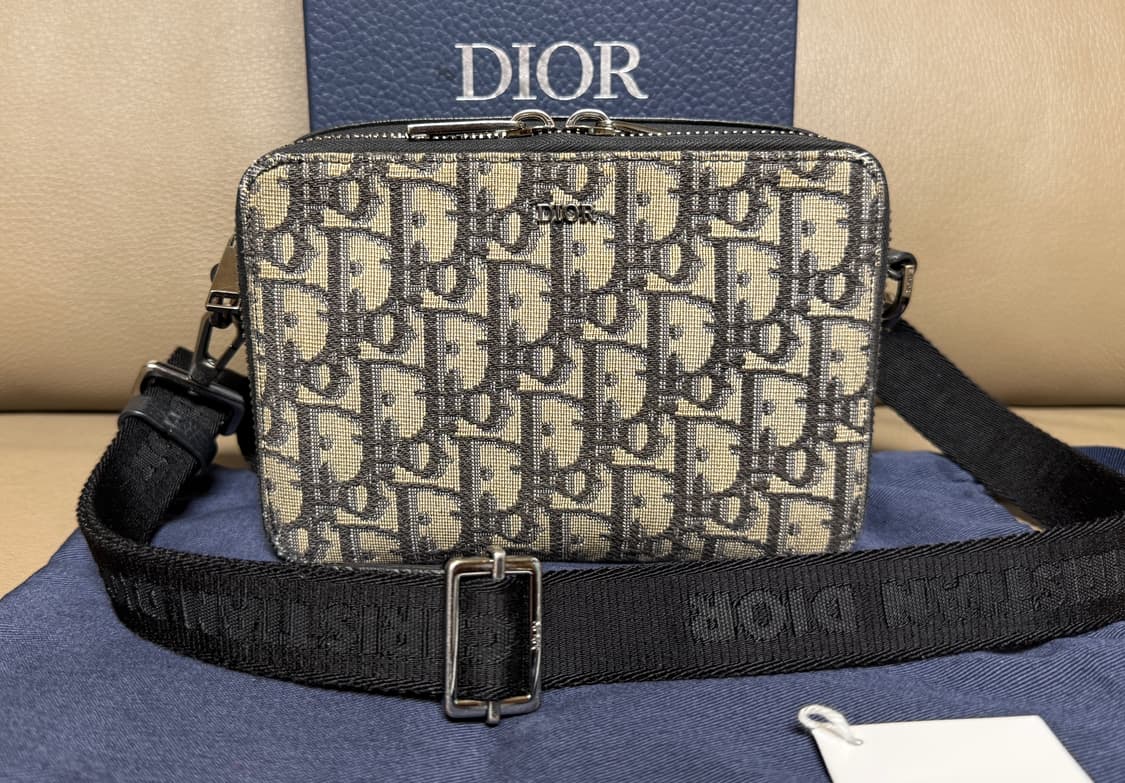 디올 오블리크 숄더 스트랩 파우치백 크로스백 상품이미지1