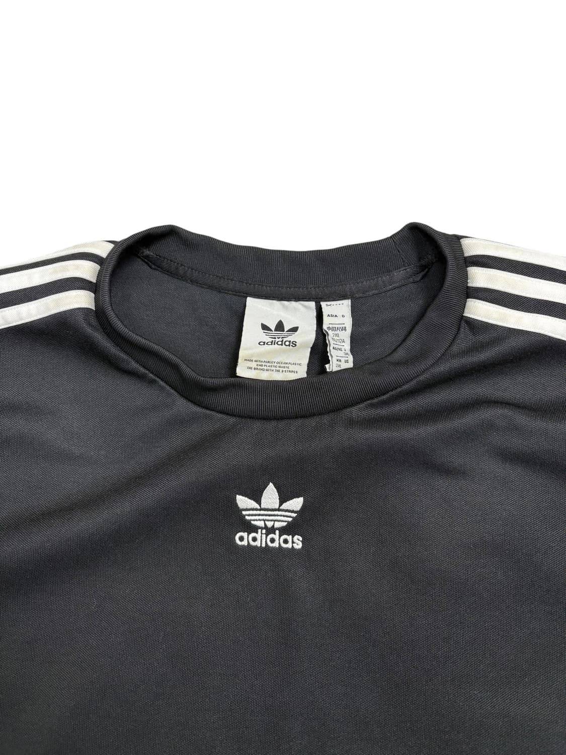 아디다스 라운드 맨투맨 블랙 상품이미지6