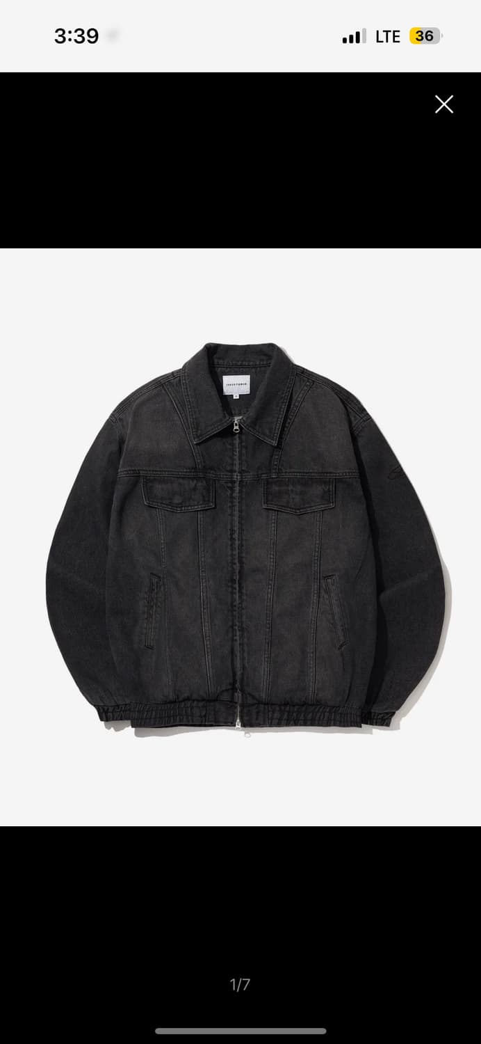 1993 스튜디오 스몰 로고 빈티지 워싱 데님 자켓 상품이미지2