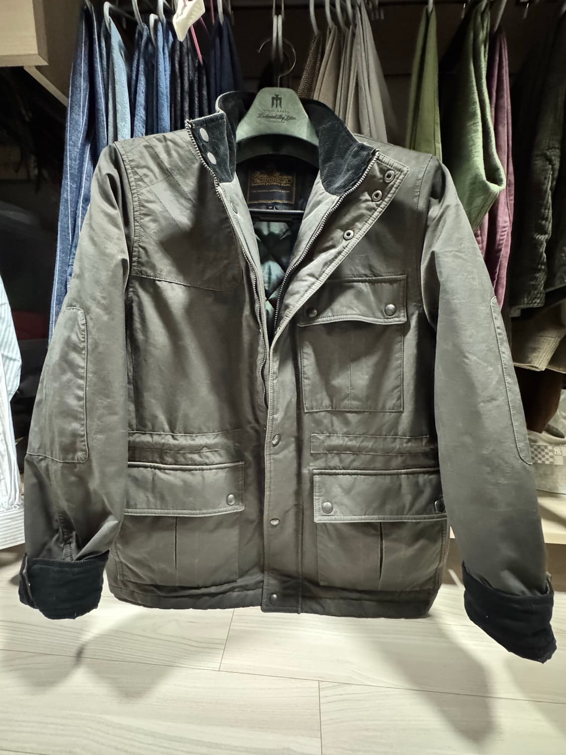 브룩스브라더스 워시드 헌팅 재킷M 상품이미지1