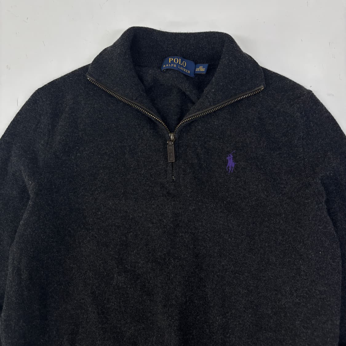 폴로 반집업 니트  상품이미지4