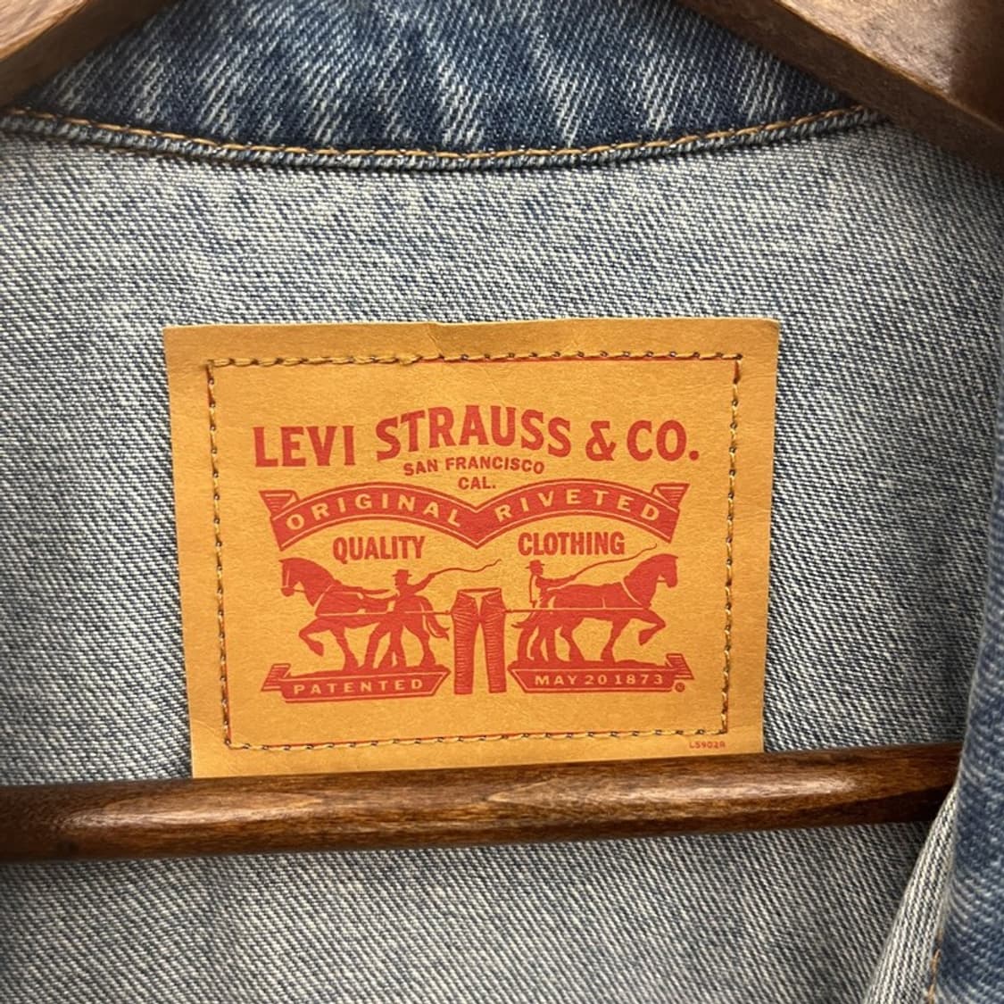 리바이스 컨트리 빈티지 키치 트러커 데님조끼 L C10159 상품이미지5