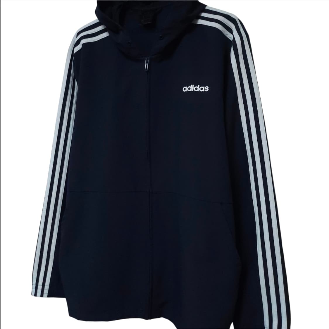 아디다스 네이비 바람막이 105-110 트레이닝 러닝 자켓 상품이미지3