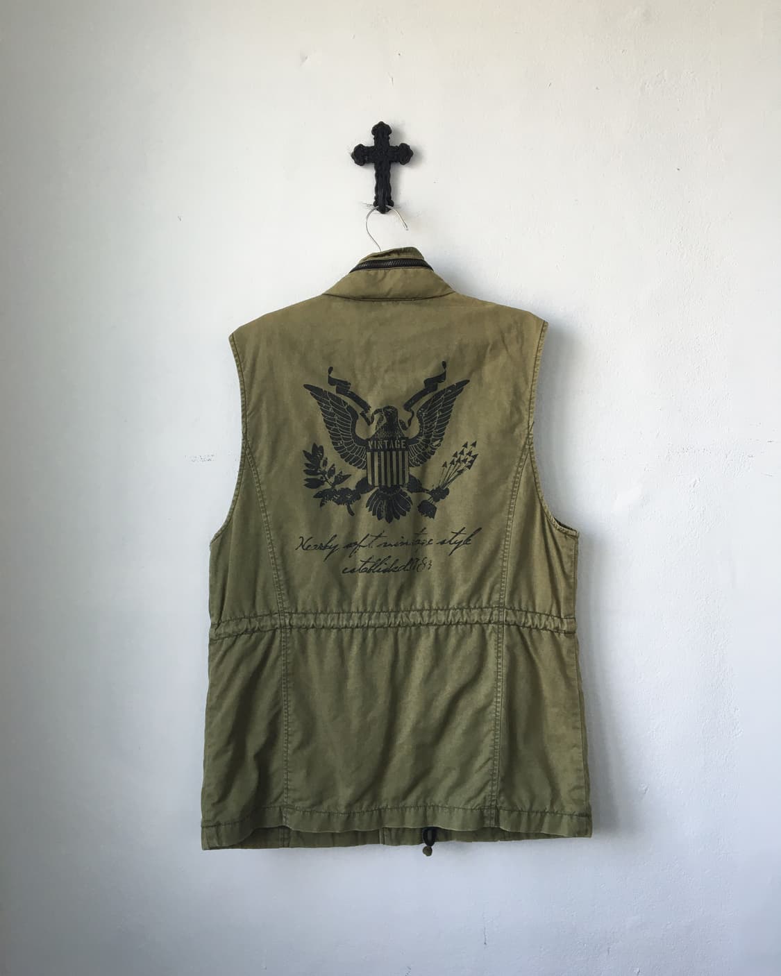 Khaki vest 상품이미지2