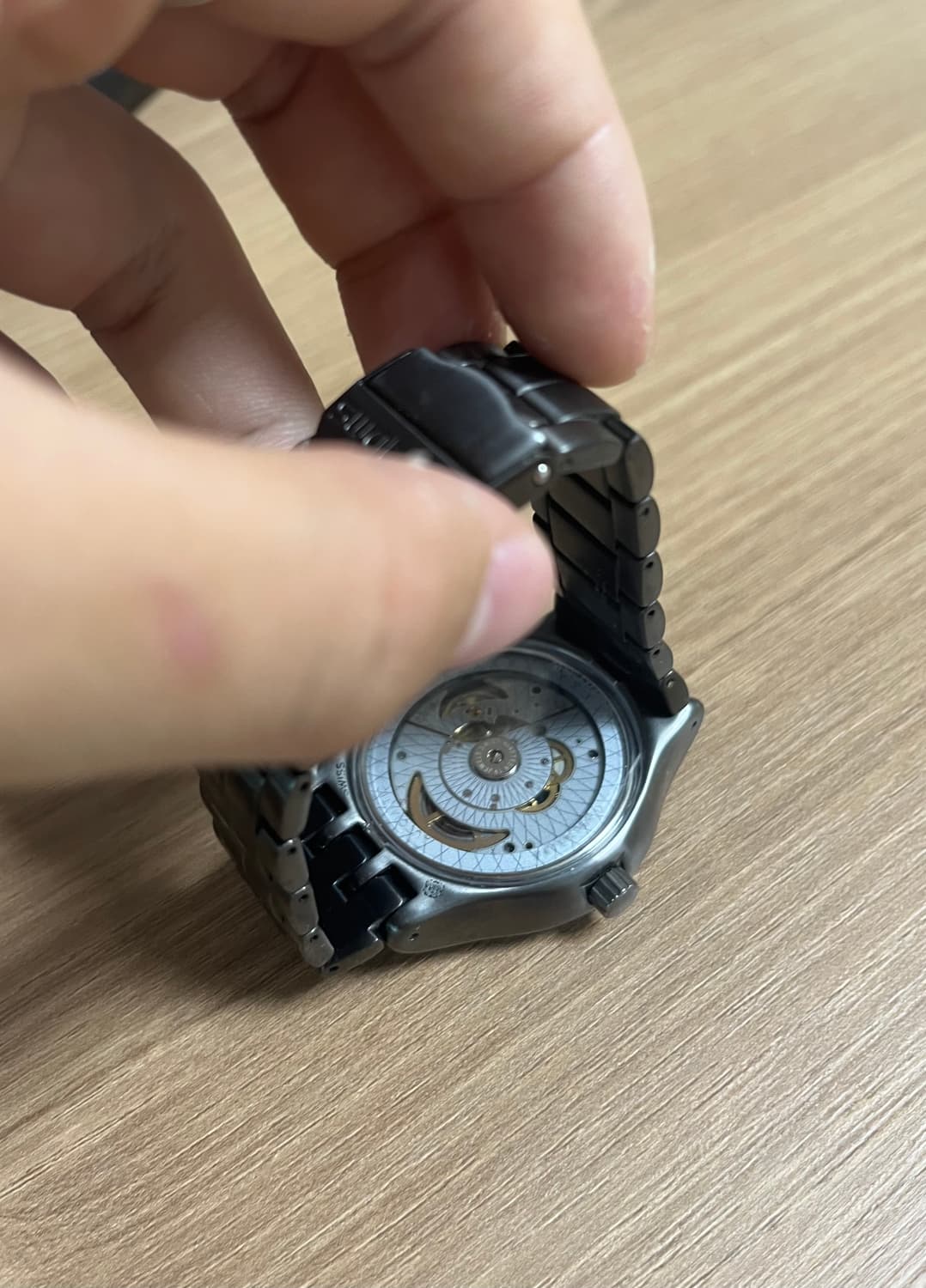 스와치 sistem brushed 오토매틱 시계 상품이미지3