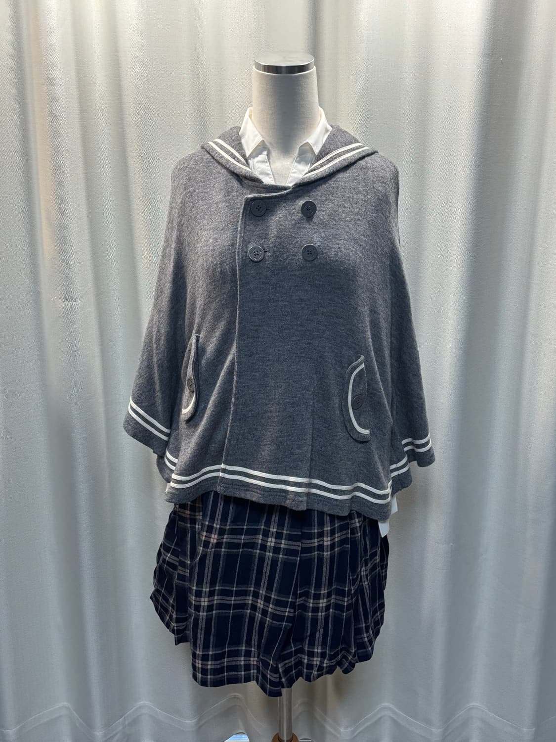 일녀,세라복st,사와코st 케이프 코디 세트 상품이미지1