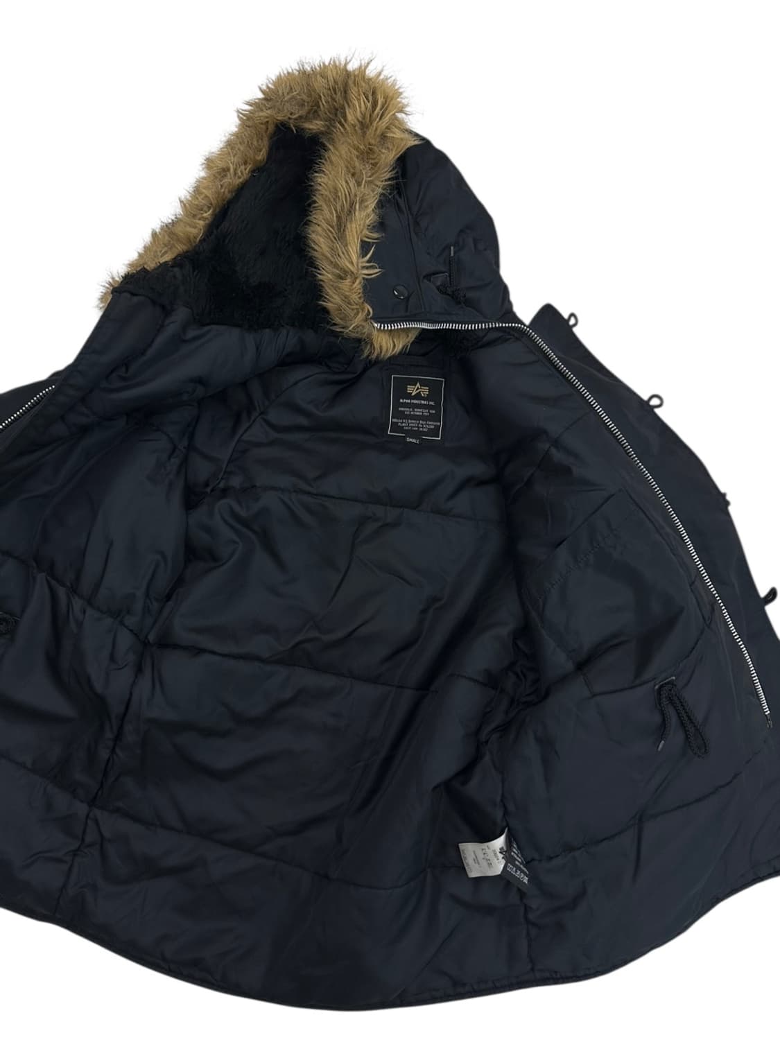 알파인더스트리 N3B 야상패딩 블랙 (S~L) 상품이미지9