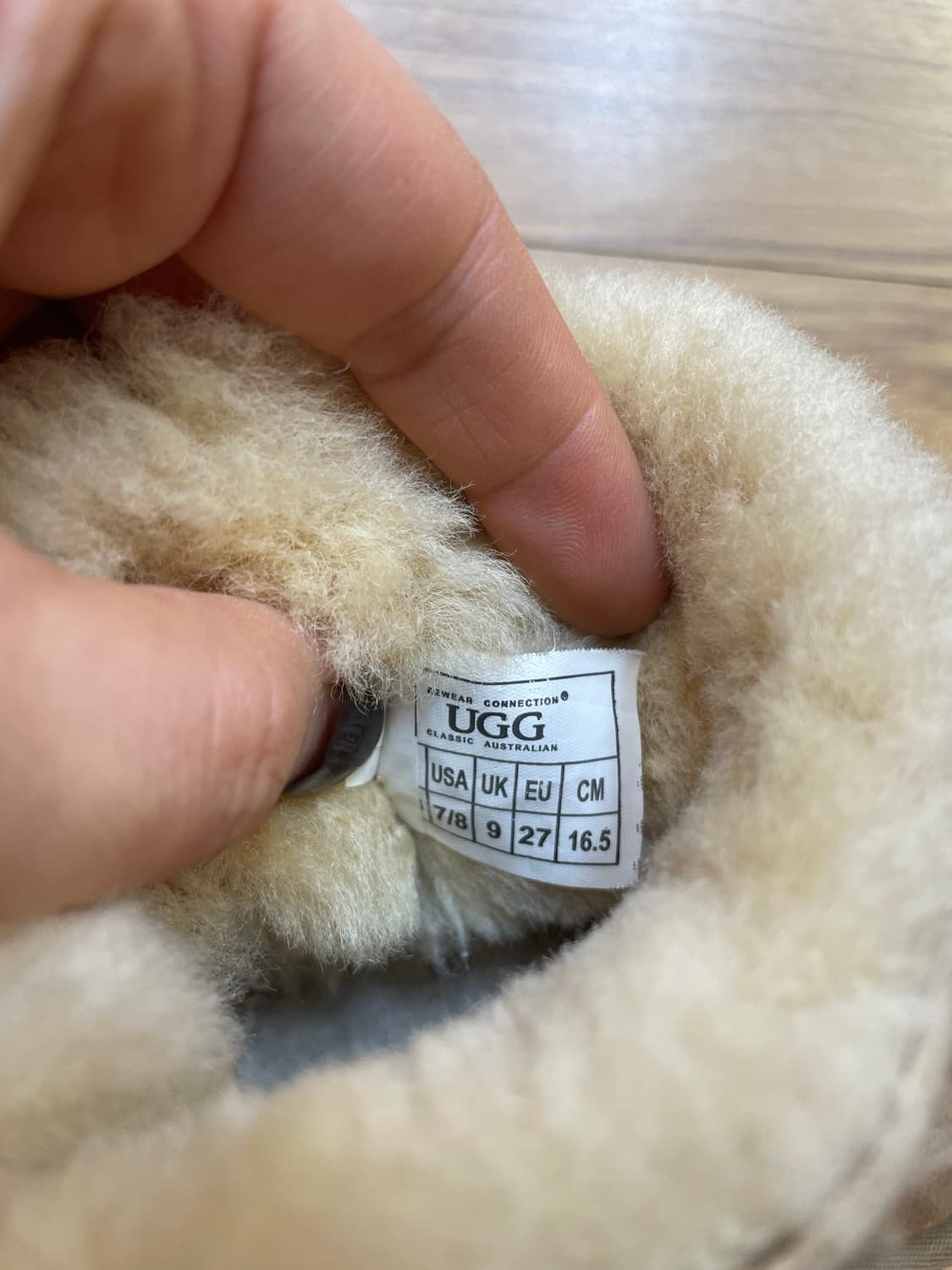 UGG 키즈 어그 부츠 165mm 브라운 상품이미지6