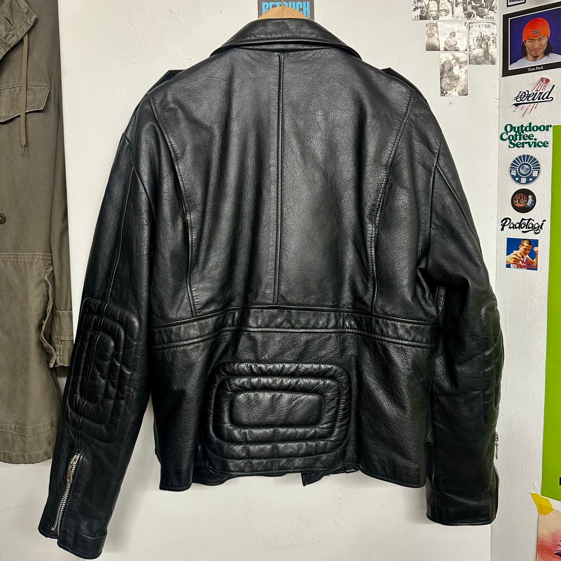 카우레더 라이더 자켓 상품이미지5