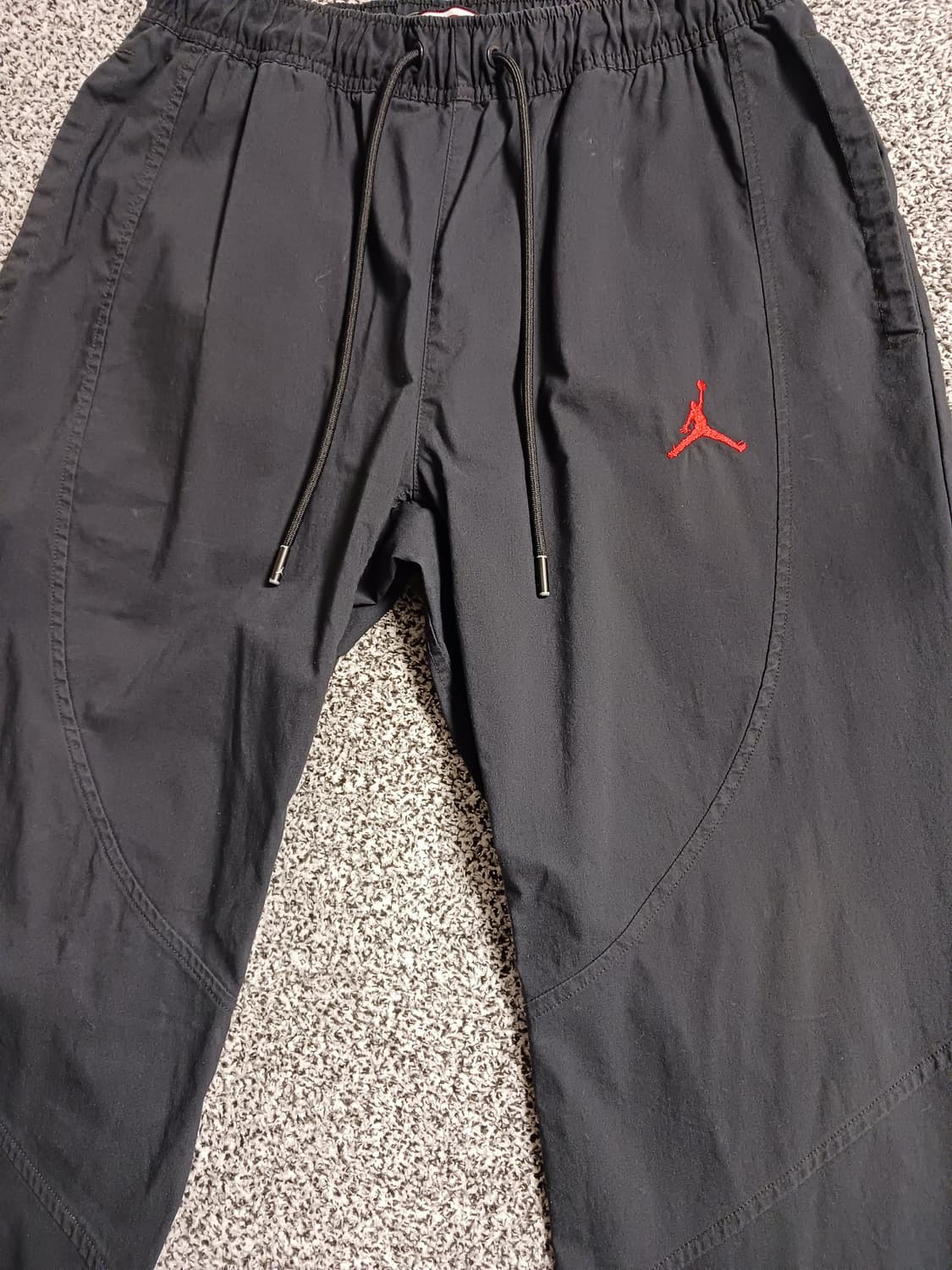 에어조던. 레드로고 자수 밴딩 코튼팬츠 상품이미지8