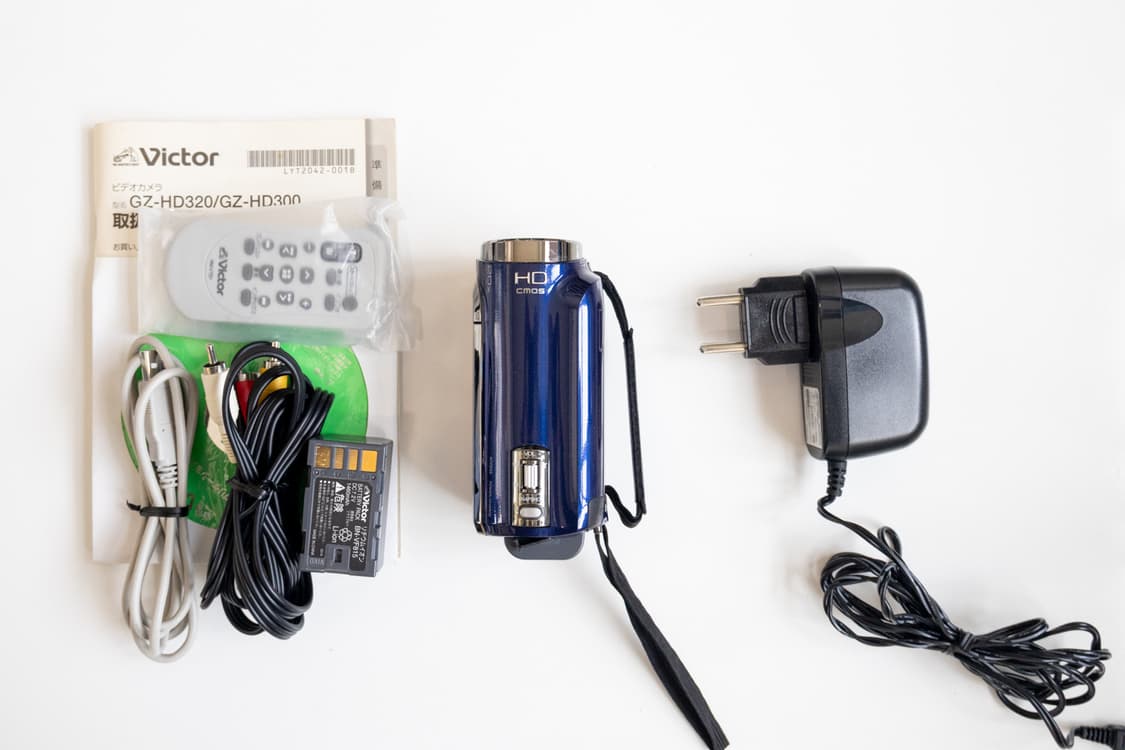 JVC GZ-HD300-A / 빈티지 디지털 캠코더 상품이미지9