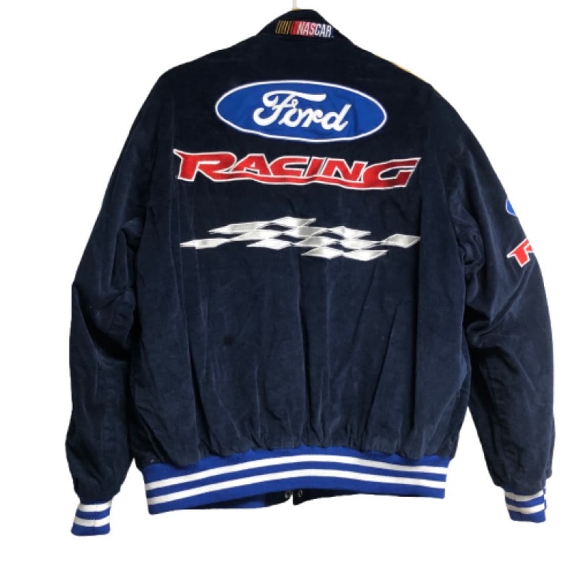포드 Ford 레이싱 자켓 네이비,포드 레이싱 블루종 점퍼 상품이미지3