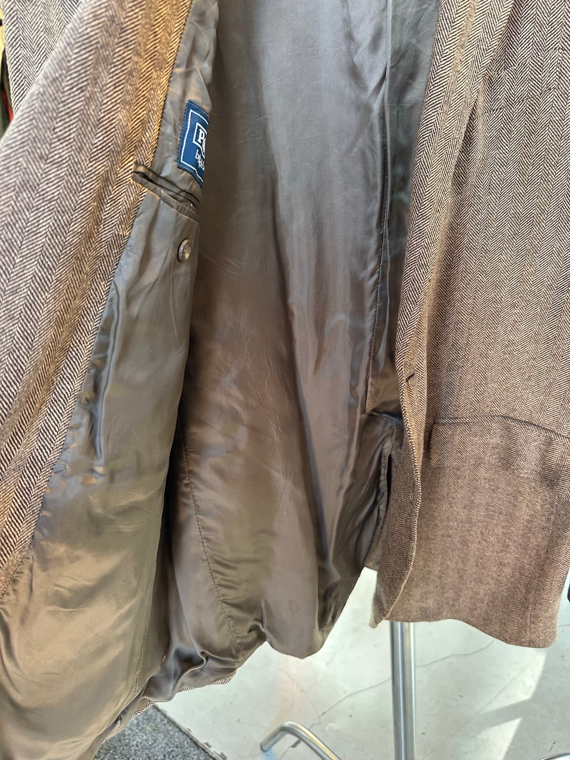 폴로 랄프로렌 울 트위드 자켓 made in italy 상품이미지7