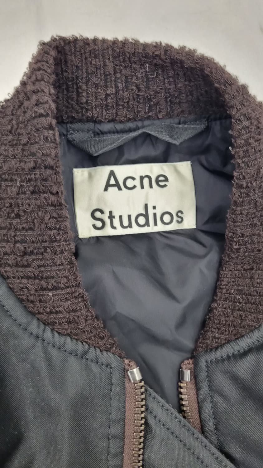 아크네 스튜디오 블랙 봄버 자켓 상품이미지6