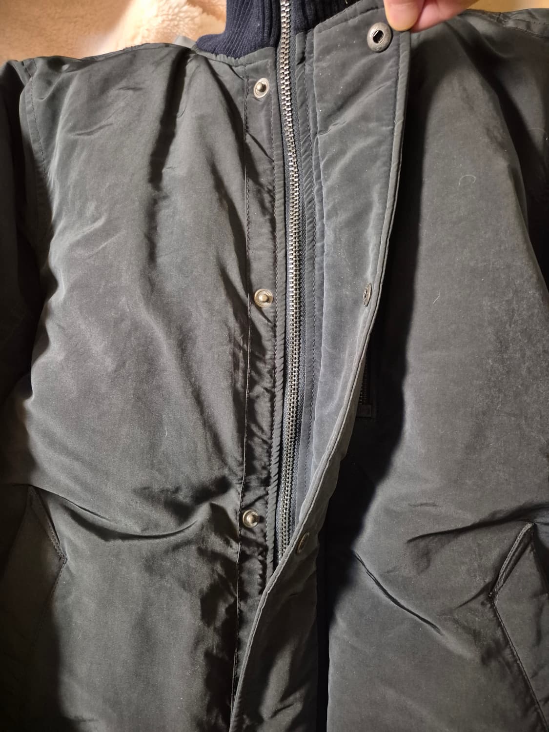 버커루 하이넥 다운 롱 점퍼 남자 100 상품이미지7