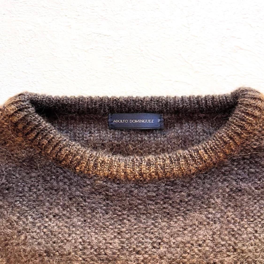 Adolfo Dominguez 모헤어 그라데이션 니트 상품이미지5