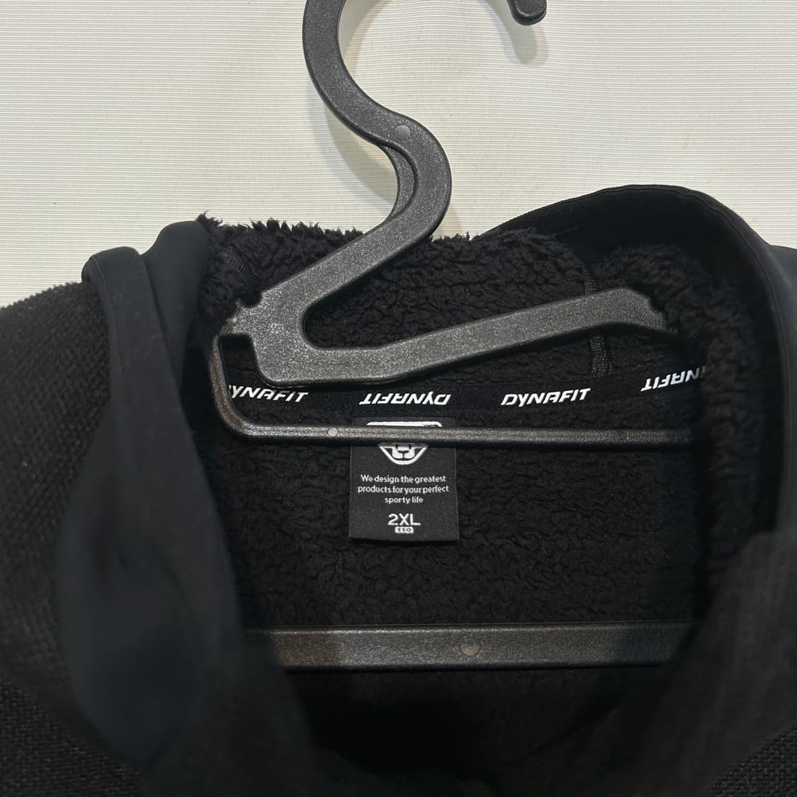 다이나핏 남성 기모 후드 집업 110  상품이미지2