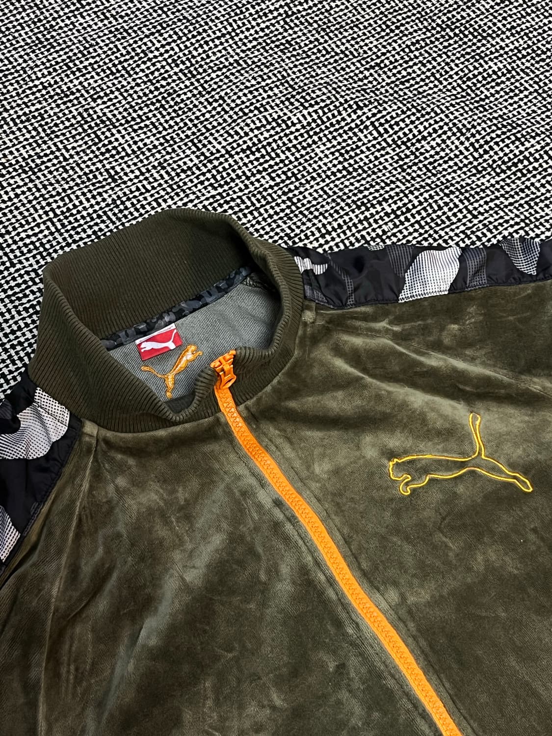 퓨마 y2k 벨벳 져지 상품이미지1