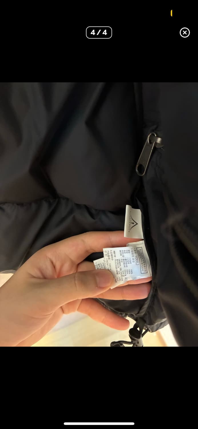 노스페이스 유광블랙 눕시 L 상품이미지4