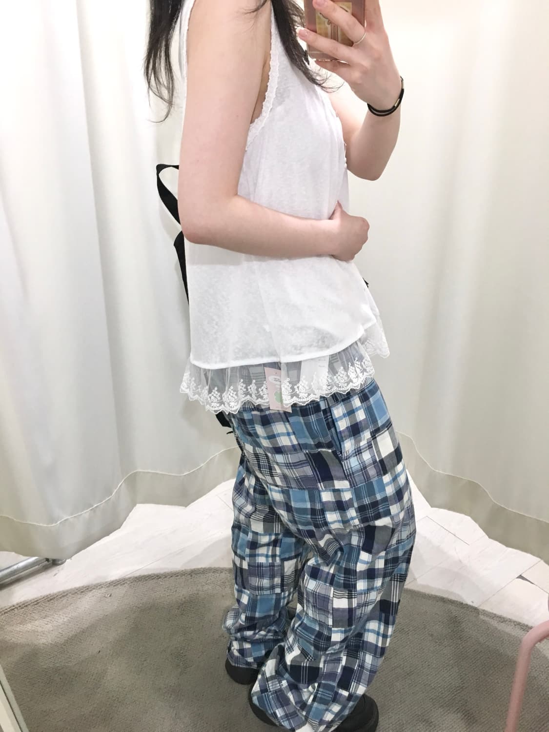 POLO patch work pants 상품이미지4