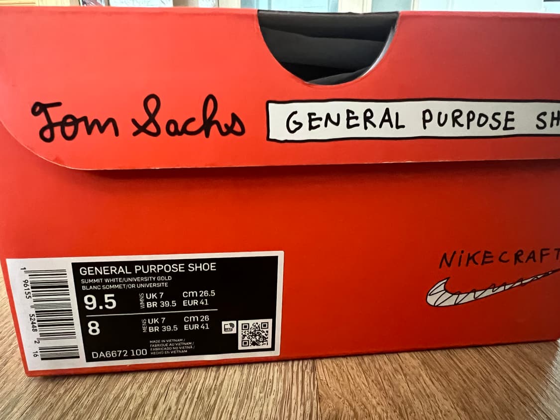 265)정품 새상품 나이키X톰삭스 제너럴 퍼포즈 슈파인 그린 상품이미지7