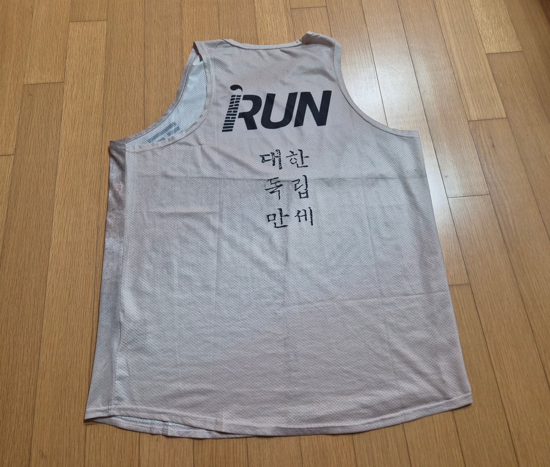 아이런 그란폰도 빈티지 태극기 싱글렛 나시 상품이미지4